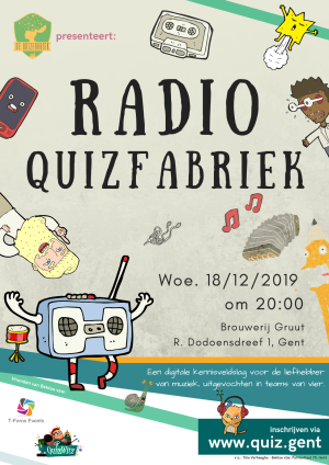 Radio Quizfabriek poster