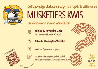 Affiche Musketiers Kwis