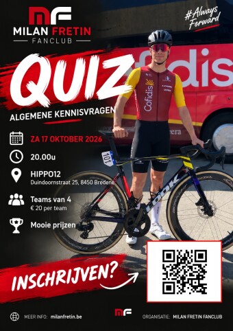 Affiche Milan Fretin Fanclub quiz