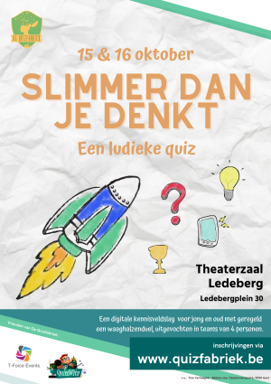 Slimmer dan je denkt poster