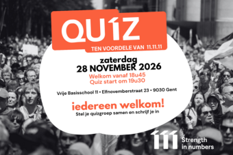 Affiche 11.11.11 Quiz - Gent