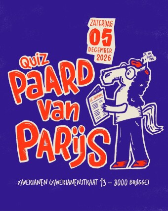 Affiche Quiz Paard van Parijs
