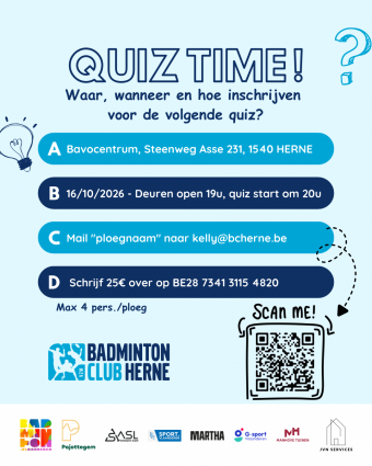 Affiche Quiz BC Herne