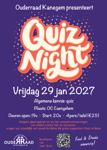 Affiche Quiz Night