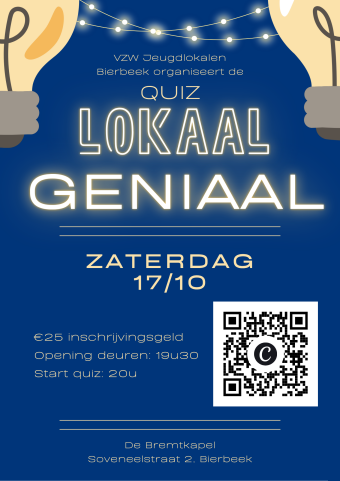 Affiche Lokaal Geniaal