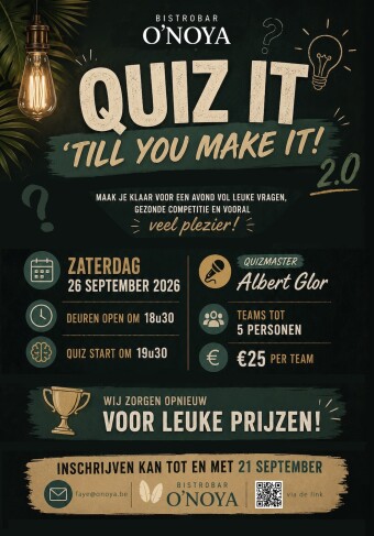 Affiche Quiz it 'till you make it 2.0