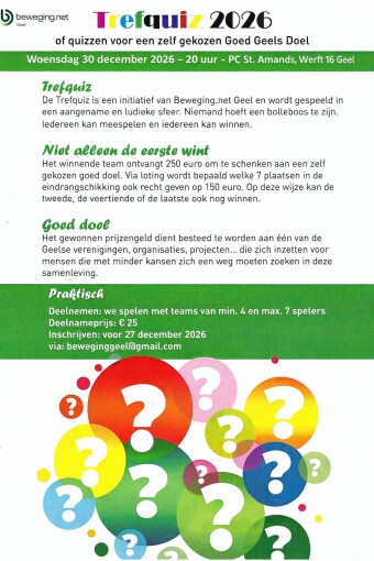 Affiche Trefquiz Beweging.net