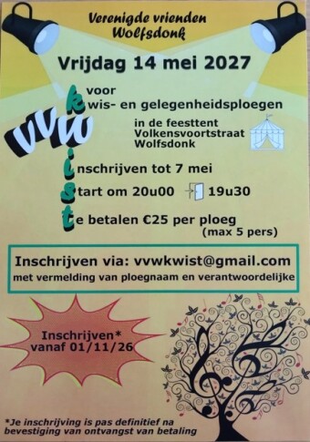 Affiche VVW kWist...