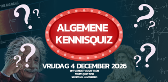 Affiche Algemene kennisquiz - HUBO LIMBURG UNITED