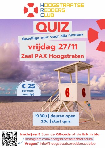 Affiche HRC QUIZ 2026