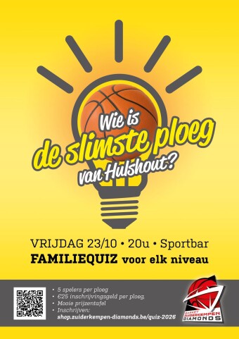 Affiche Wie is de slimste ploeg van Hulshout
