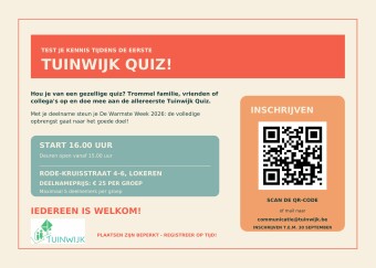 Affiche Tuinwijk Quiz