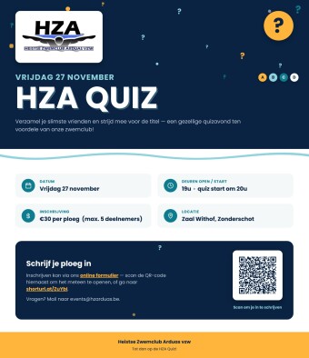 Affiche HZA Quiz