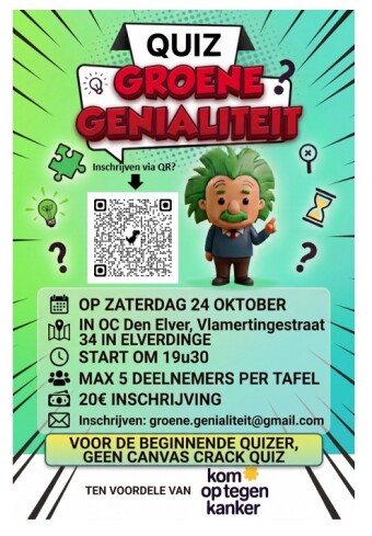 Affiche Groene Genialiteit