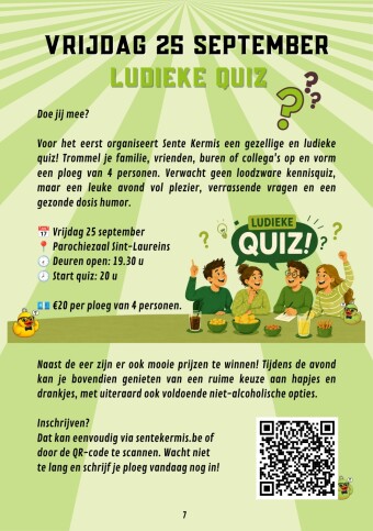 Affiche Ludieke Quiz