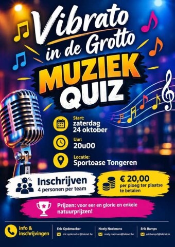 Affiche Muziekquiz