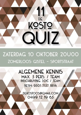 Affiche Kostoo Quiz