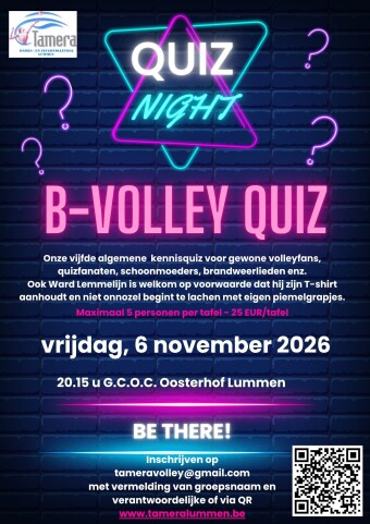 Affiche B-Volleykwis