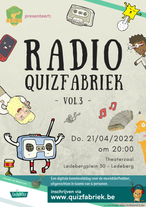 Radio Quizfabriek - vol3 poster