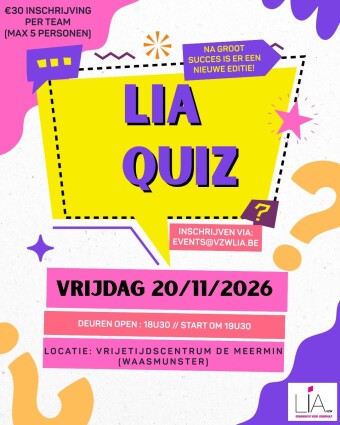 Affiche LIA quiz